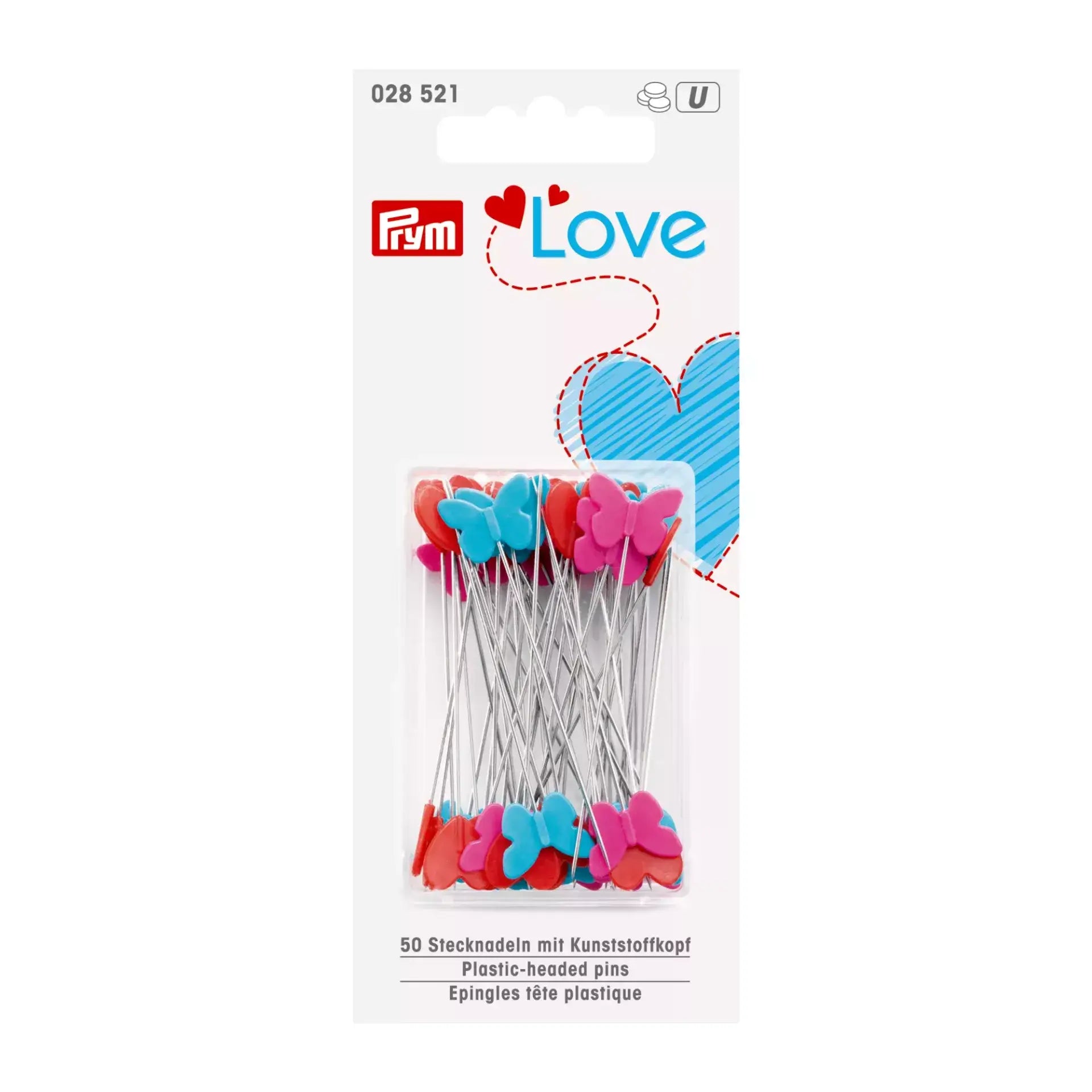 Alfileres Prym Love 028521 0,60 x 50 mm - Ribes y Casals