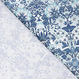 Percal Estampado Coralia Azul - Ribes y Casals