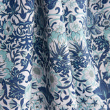 Percal Estampado Coralia Azul - Ribes y Casals