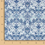 Percal Estampado Coralia Azul - Ribes y Casals