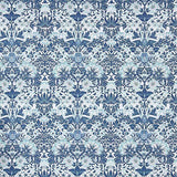 Percal Estampado Coralia Azul - Ribes y Casals