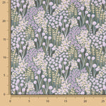 Percal Estampado Lavanda Salvia - Ribes y Casals