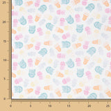 Percal Estampado Medusa Pastel - Ribes y Casals