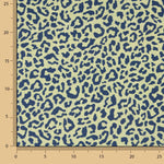 Percal Estampado Nairobi Azul Marino - Ribes y Casals