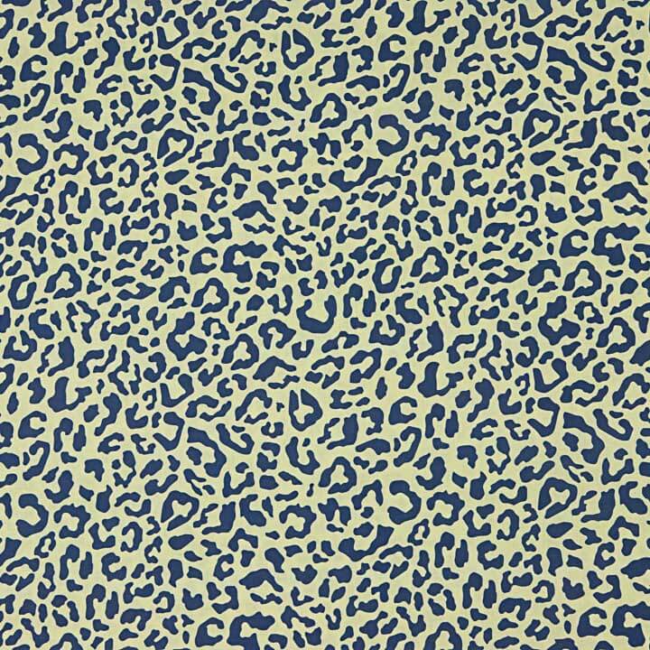 Percal Estampado Nairobi Azul Marino - Ribes y Casals