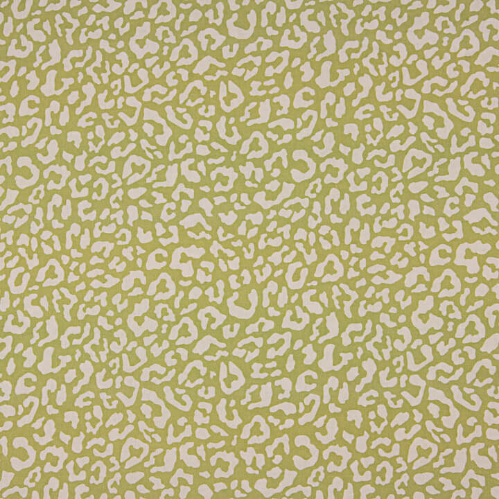 Percal Estampado Nairobi Verde Oliva - Ribes y Casals