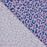 Percal Estampado Nairobi Rosa Azul - Ribes y Casals