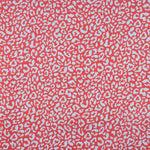 Percal Estampado Nairobi Rojo Azul - Ribes y Casals
