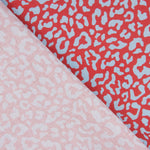 Percal Estampado Nairobi Rojo Azul - Ribes y Casals