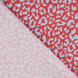 Percal Estampado Nairobi Rojo Azul - Ribes y Casals