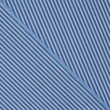 Percal Raya Bicolor Azul 1 mm - Ribes y Casals