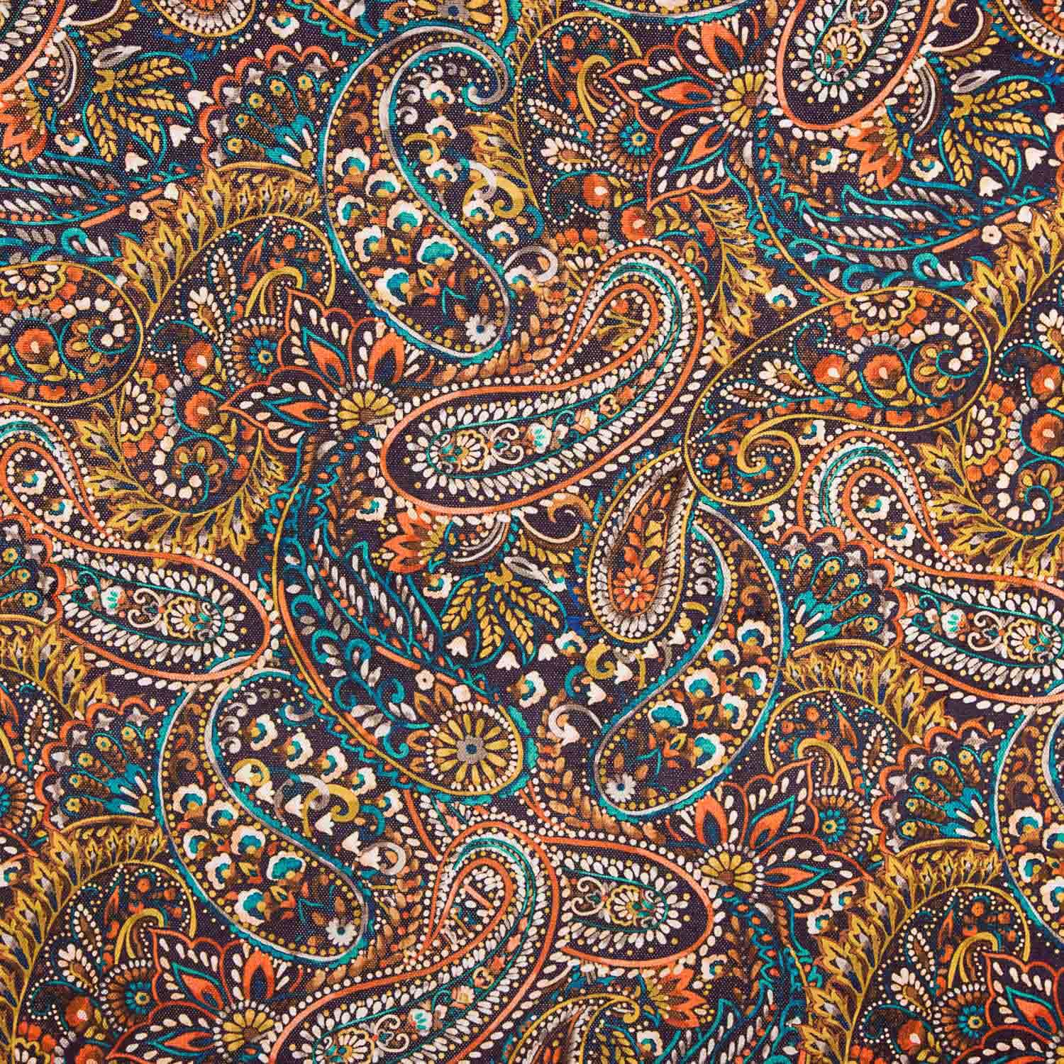 Punto Aterciopelado Paisley Canard - Ribes y Casals