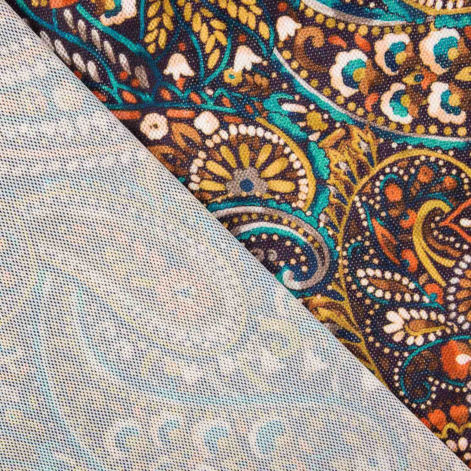 Punto Aterciopelado Paisley Canard - Ribes y Casals