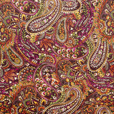 Punto Aterciopelado Paisley Fucsia - Ribes y Casals