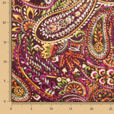 Punto Aterciopelado Paisley Fucsia - Ribes y Casals