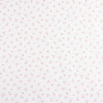 Piqué Algodón Mini Flores Rosa - Ribes y Casals