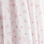 Piqué Algodón Mini Flores Rosa - Ribes y Casals