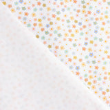 Piqué Algodón Mini Flores Multicolor - Ribes y Casals