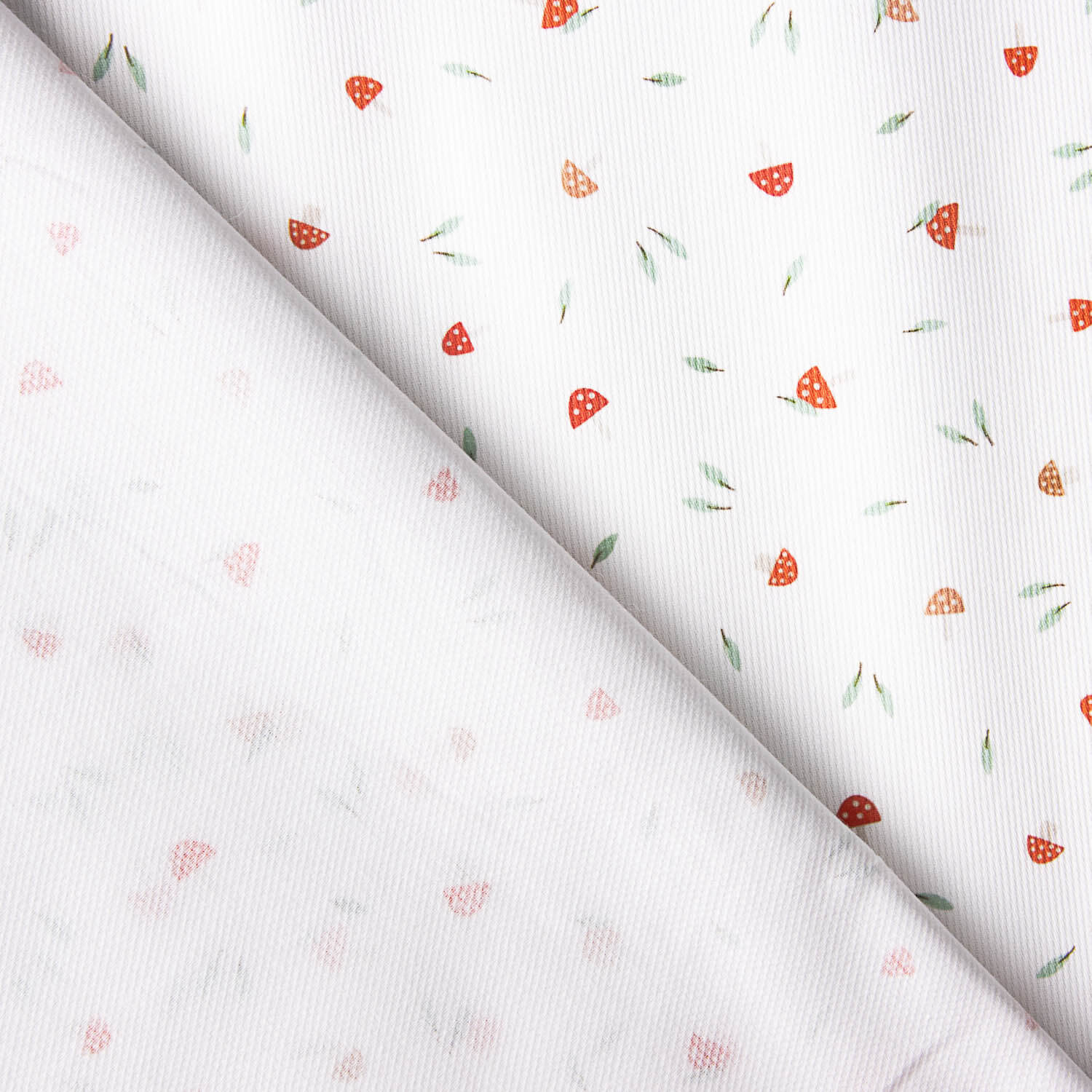 Piqué Algodón Fresitas Mini - Ribes y Casals