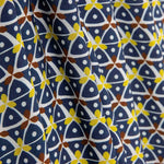 Viscosa Estampada Kaleido Azul Marino - Ribes y Casals