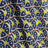 Viscosa Estampada Kaleido Azul Marino - Ribes y Casals