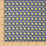 Viscosa Estampada Kaleido Azul Marino - Ribes y Casals