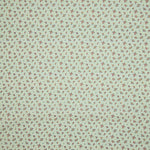 Percal Estampado Florecitas Vintage Verde Agua - Ribes y Casals