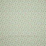 Percal Estampado Florecitas Vintage Verde Agua - Ribes y Casals