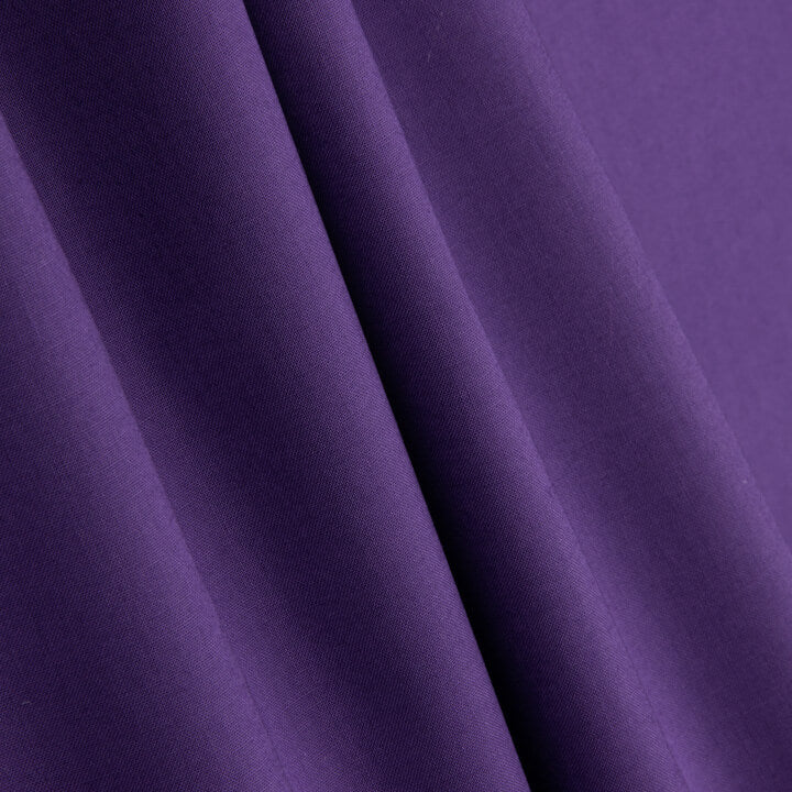 Popelín Algodón Liso Basic Morado - Ribes y Casals
