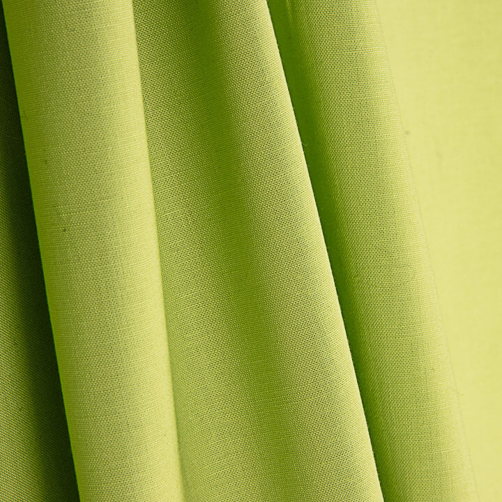Popelín Algodón Liso Basic Verde Claro - Ribes y Casals