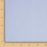 Popelín Algodón Orgánico Milrayas Azul y Blanco - Ribes y Casals