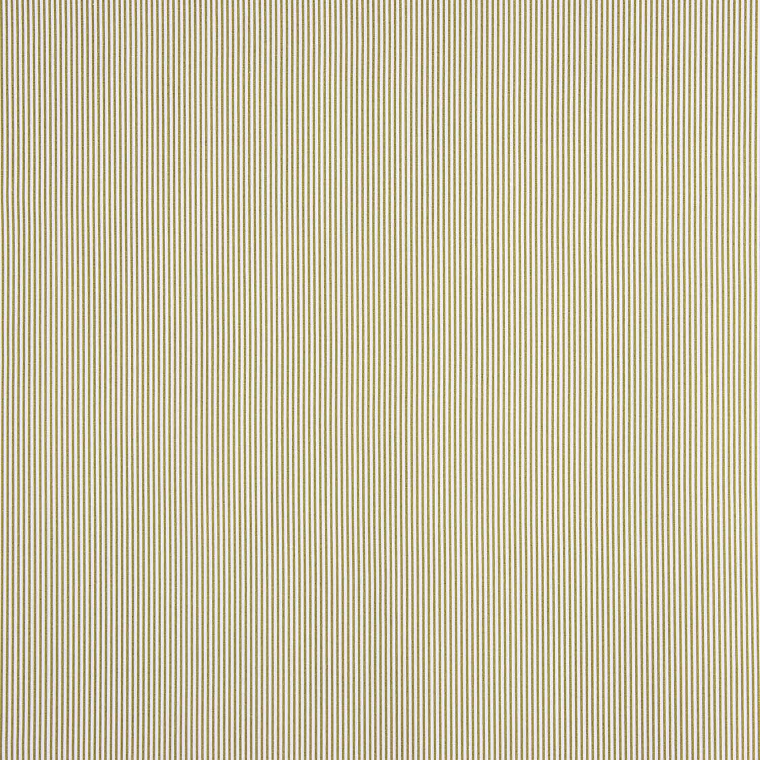 Popelín Algodón Orgánico Milrayas Verde y Blanco - Ribes y Casals