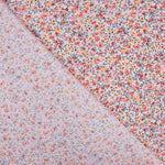 Popelín Algodón Orgánico Estampado Mil Flores Rosas - Ribes y Casals