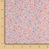 Popelín Algodón Orgánico Estampado Mil Flores Rosas - Ribes y Casals