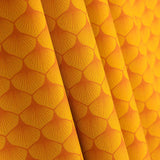 Popelín Algodón Estampado Abanicos Naranja - Ribes y Casals