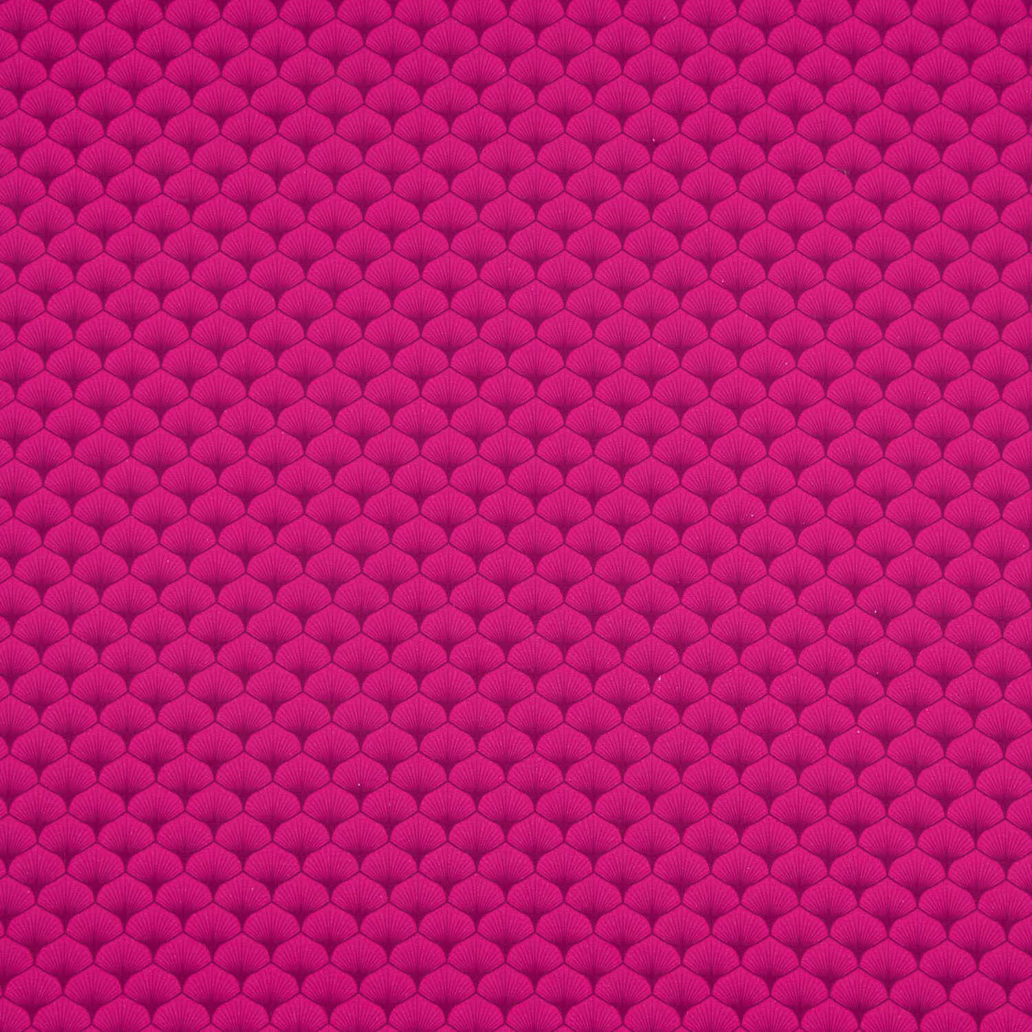 Popelín Algodón Estampado Abanicos Fucsia - Ribes y Casals