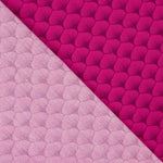 Popelín Algodón Estampado Abanicos Fucsia - Ribes y Casals