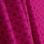 Popelín Algodón Estampado Abanicos Fucsia - Ribes y Casals