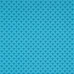 Popelín Algodón Estampado Abanicos Turquesa - Ribes y Casals