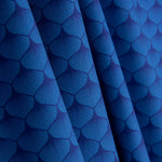 Popelín Algodón Estampado Abanicos Azul - Ribes y Casals