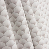 Popelín Algodón Estampado Abanicos Gris - Ribes y Casals