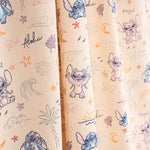 Popelín Algodón Estampado Stitch y Angel - Ribes y Casals