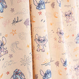Popelín Algodón Estampado Stitch y Angel - Ribes y Casals