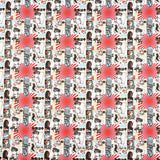 Popelín Algodón Estampado Manga Japonesa - Ribes y Casals