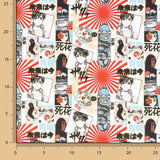 Popelín Algodón Estampado Manga Japonesa - Ribes y Casals