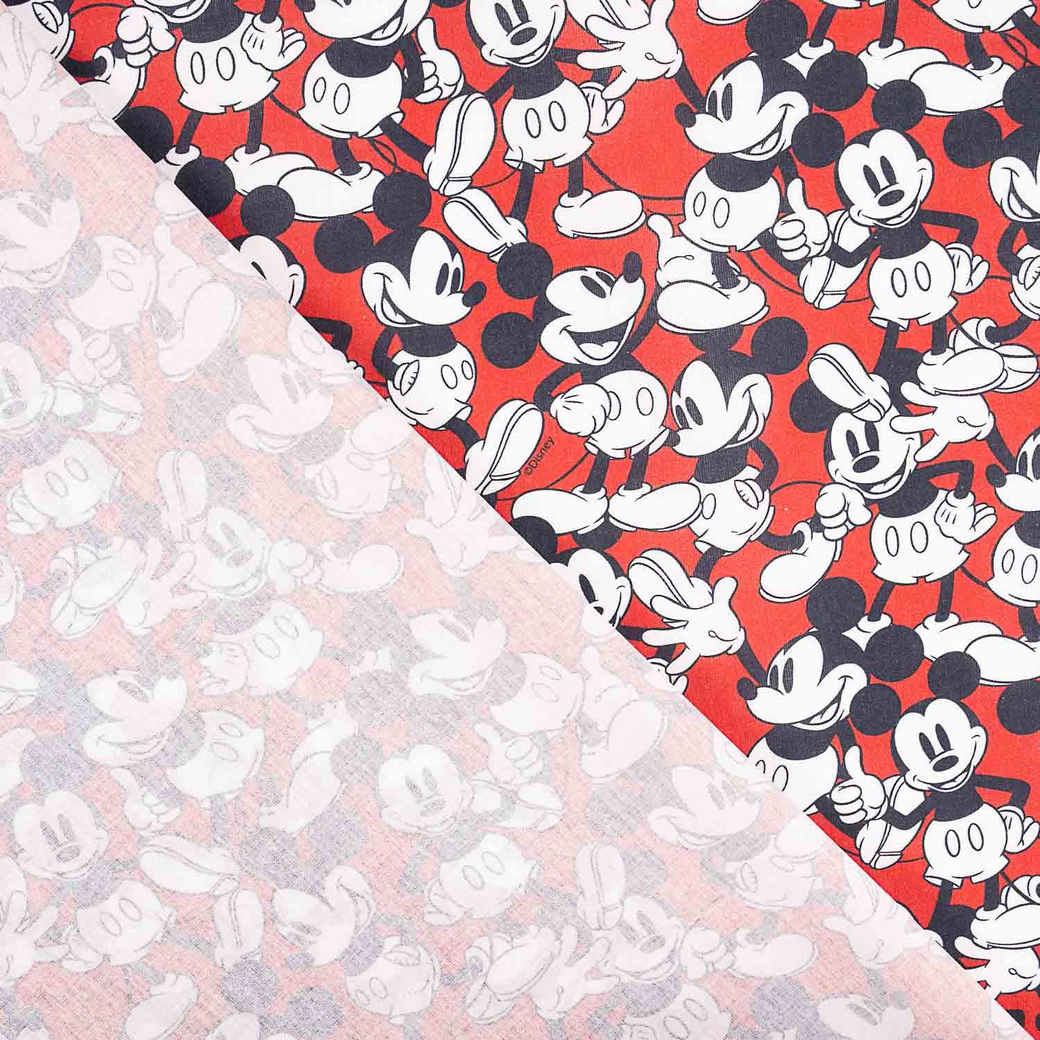 Popelín algodón estampado Mickey Mouse - Ribes y Casals