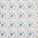 Popelín Algodón Estampado Marino - Ribes y Casals