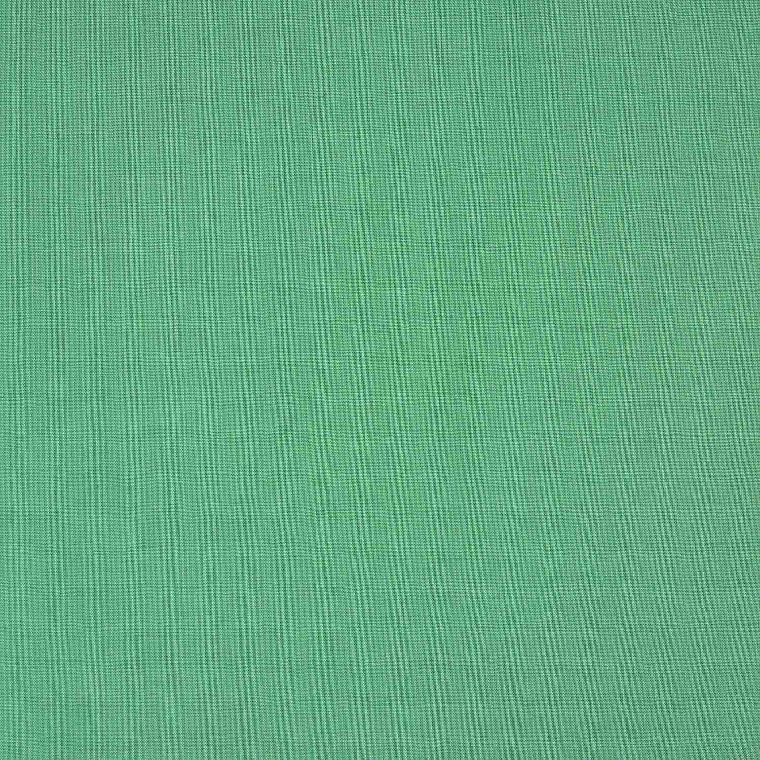 Popelín algodón liso basic Verde - Ribes y Casals