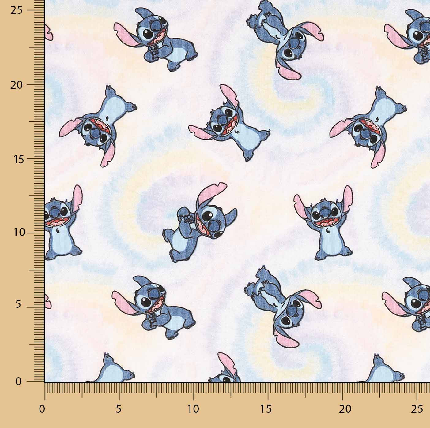 Popelín Algodón Estampado Stitch - Ribes y Casals