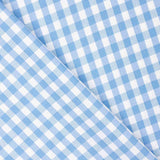 Cuadros Vichy Basic Azul Claro Mediano 60 - Ribes y Casals